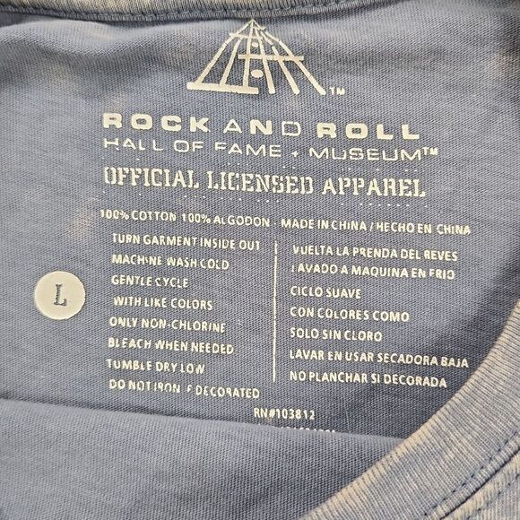 Grateful Dead Rock n Roll Hall of Fame Museum T-shirt L - Picture 3 of 5